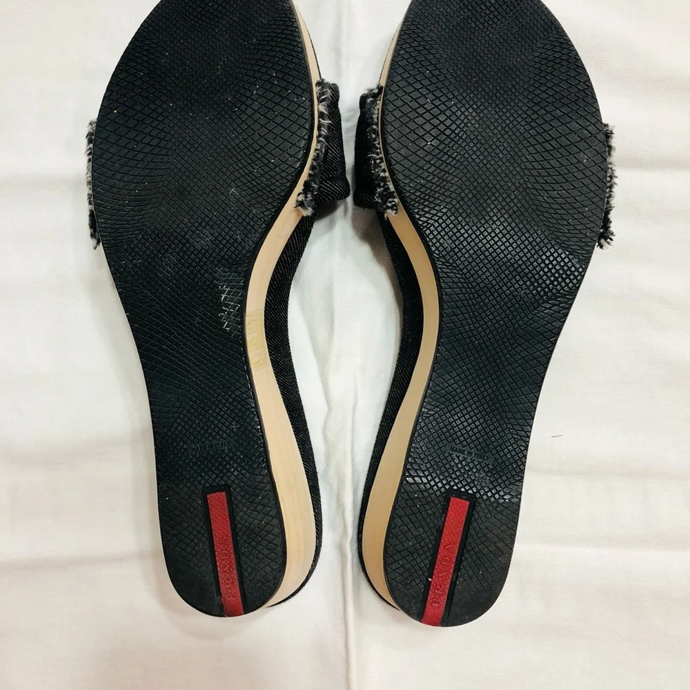 Prada Denim Sandal US size 10 - Picture 4 of 6
